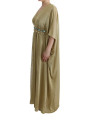 Dresses Elegant Gold Shift Gown Dress 9.260,00 € 8058696625917 | Planet-Deluxe