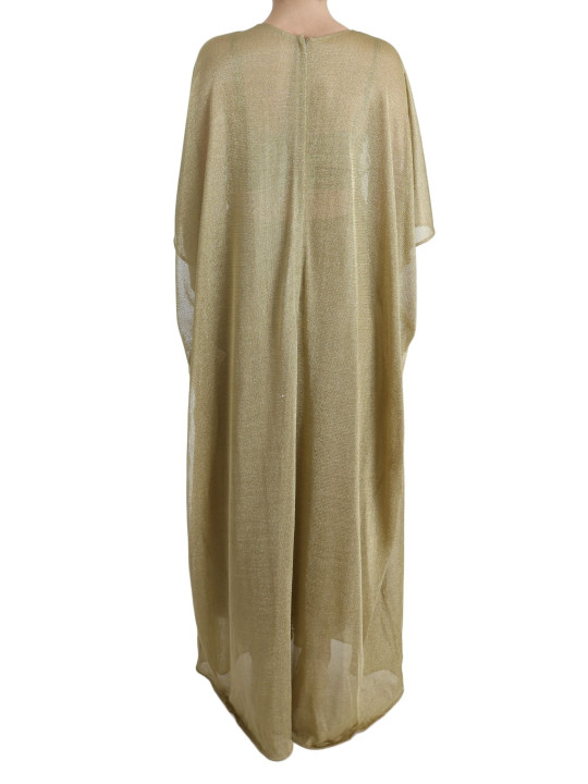 Dresses Elegant Gold Shift Gown Dress 9.260,00 € 8058696625917 | Planet-Deluxe