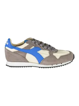 "Diadora Grauer Wildleder Sneaker Classic - Zeitloser Komfort"