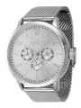 Graue Invicta Uhr mit Mesh-Armband