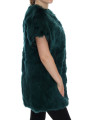 Jackets & Coats Exquisite Green Alpaca Fur Long Vest 18.340,00 € 8058696352257 | Planet-Deluxe