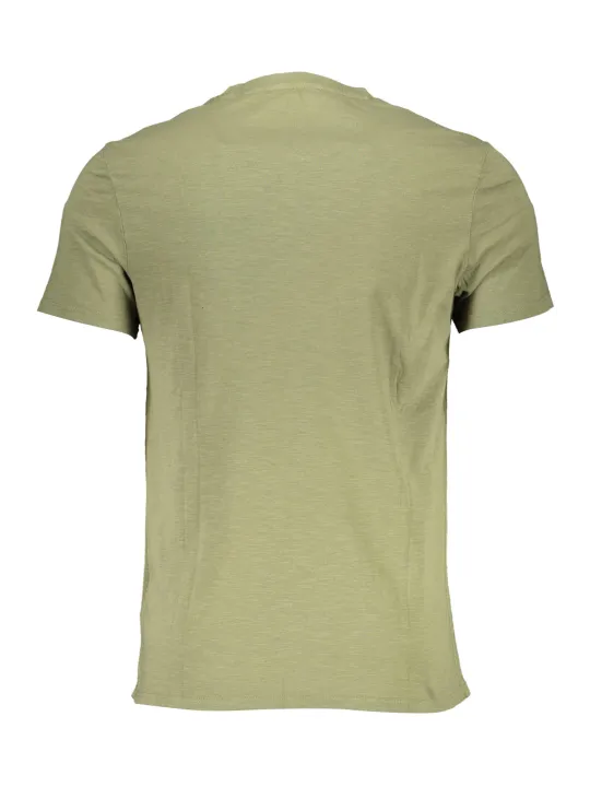 "GUESS JEANS T-Shirts im Sale | GUESS JEANS GRÜNES KURZARM-T-SHIRT FÜR MANN online kaufen"|Planet-Deluxe