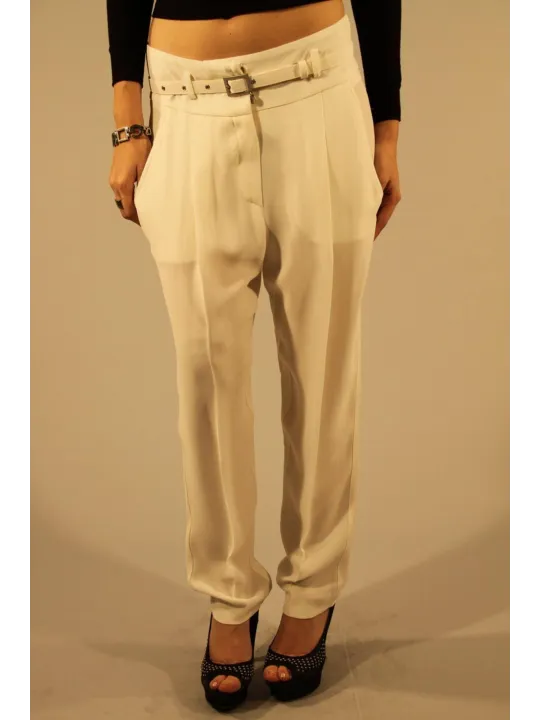 "Patrizia Pepe Startseite im Sale | PATRIZIA PEPE WEISSE FRAUENHOSE online kaufen"|Planet-Deluxe
