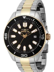 Schwarze Keramik Invicta Grau Uhr