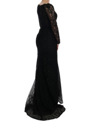 Dresses Elegant Full Length Black Sheath Maxi Dress 12.240,00 € 8056305084308 | Planet-Deluxe