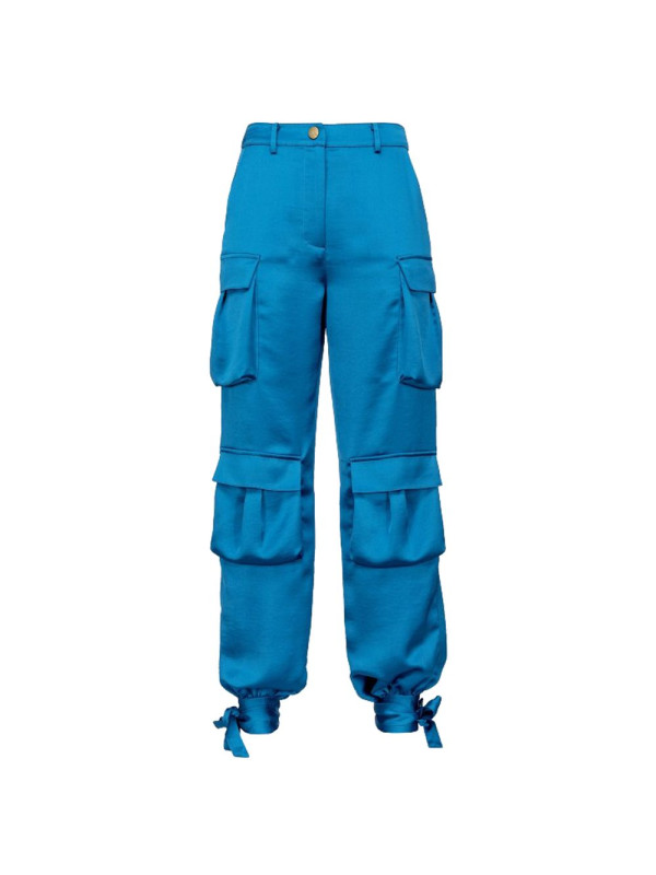 Jeans & Pants Light Blue Polyester Jeans &amp Pant 500,00 € 8057769030320 | Planet-Deluxe