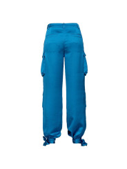 Jeans & Pants Light Blue Polyester Jeans &amp Pant 500,00 € 8057769030320 | Planet-Deluxe