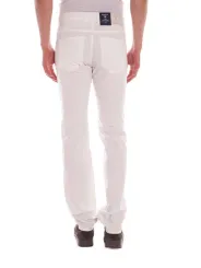 "GANT Hosen im Sale | 5-Pocket-Hose, Knopf und Reißverschluss, Rohrbein, Logo GANT Hosen Weiß online kaufen"|Planet-Deluxe