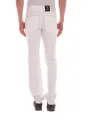 "GANT Hosen im Sale | 5-Pocket-Hose, Knopf und Reißverschluss, Rohrbein, Logo GANT Hosen Weiß online kaufen"|Planet-Deluxe