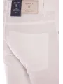 "GANT Hosen im Sale | 5-Pocket-Hose, Knopf und Reißverschluss, Rohrbein, Logo GANT Hosen Weiß online kaufen"|Planet-Deluxe