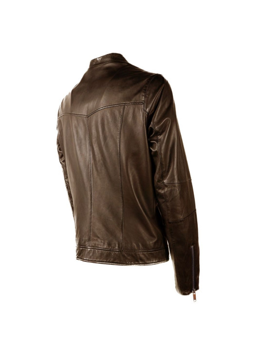 Jackets Brown Leather Jacket 960,00 €  | Planet-Deluxe