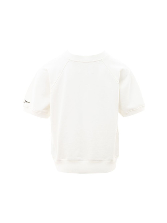 Tops & T-Shirts Chic White Cotton Top for Style Enthusiasts 1.380,00 € 8053460118657 | Planet-Deluxe