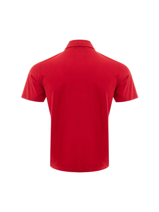 Polo Shirt Elegant Cotton Polo in Ravishing Red 320,00 € 8053632661721 | Planet-Deluxe