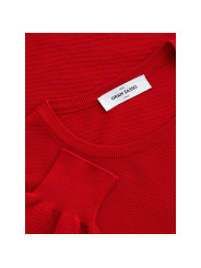 Sweaters Gran Sasso Red Cotton Sweater 390,00 € 8053632661677 | Planet-Deluxe