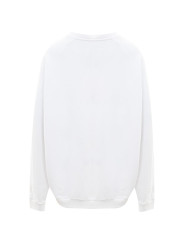 Sweaters Elegant Cotton Knit Sweater in Pristine White 1.440,00 € 8058260039430 | Planet-Deluxe