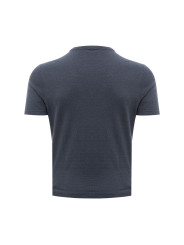 T-Shirts Gran Sasso Elegant Gray Cotton T-Shirt 240,00 € 8053632660960 | Planet-Deluxe