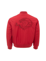 Jackets Vibrant Red Polyester Jacket for Men 460,00 € 8057970577898 | Planet-Deluxe