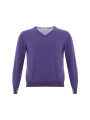 Sweaters Elegant Purple Wool Sweater for Discerning Men 280,00 € 8053632661943 | Planet-Deluxe