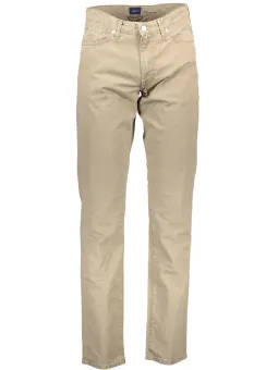 GANT Beige Chino Hose im 5-Pocket Stil - Eleganz pur