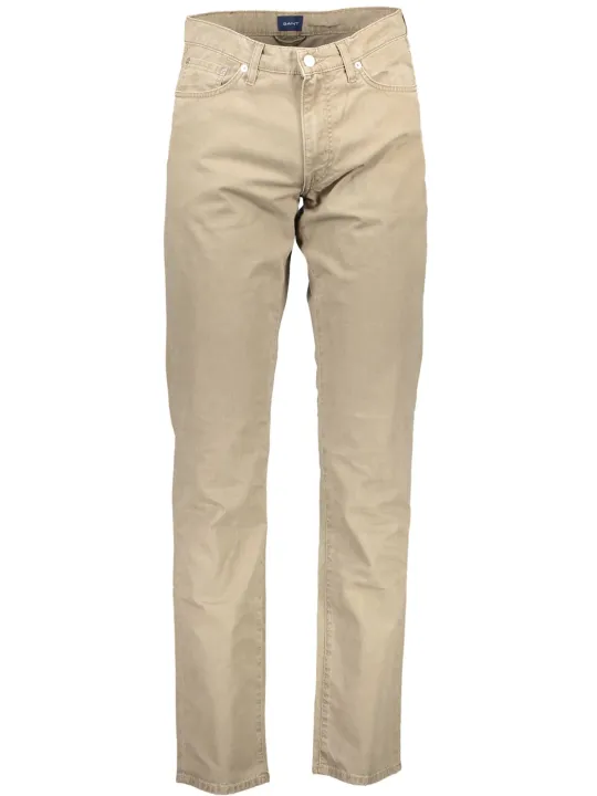 GANT Beige Chino Hose im 5-Pocket Stil - Eleganz pur