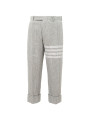 Jeans & Pants Elegant Gray Knit Trousers 5.180,00 € 8053632661844 | Planet-Deluxe