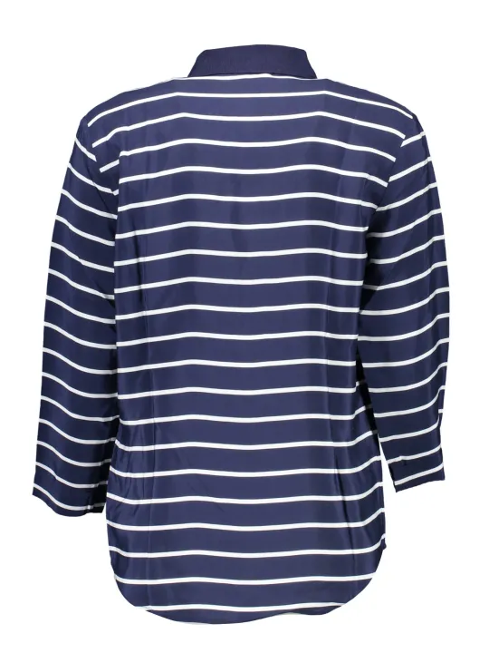 "GANT Startseite im Sale | GANT BLAUES DAMEN-POLOSHIRT MIT 3/4-ÄRMELN online kaufen"|Planet-Deluxe
