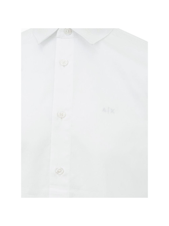 Shirts Elegant White Cotton Shirt for Men 210,00 € 8053632662094 | Planet-Deluxe