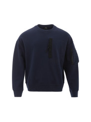 Sweaters Sleek Cotton Blue Sweater for Stylish Men 270,00 € 8057970549710 | Planet-Deluxe