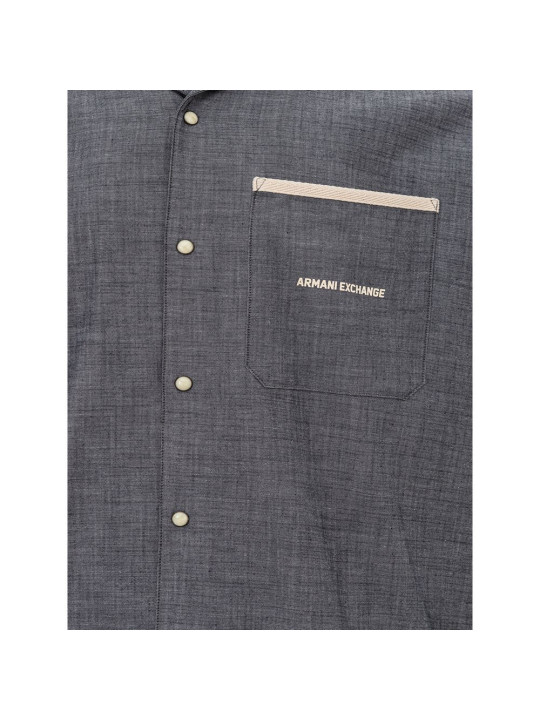 Shirts Sleek Cotton Blue Shirt for Men 230,00 € 8053632662216 | Planet-Deluxe