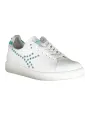 "Diadora Weiß-Teal Sneaker 20117: Stil & Komfort pur"