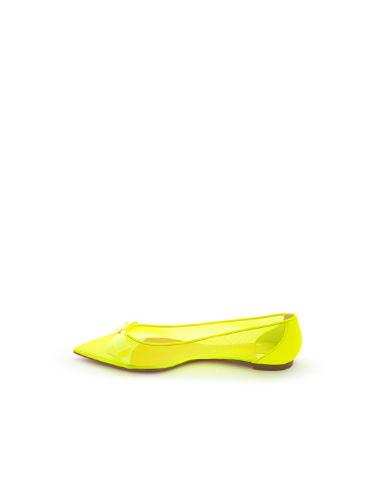 Flat Shoes Sunshine Yellow Mesh Flat Elegance 1.180,00 € 8053632662186 | Planet-Deluxe