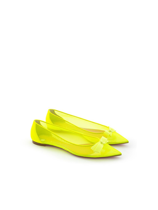 Flat Shoes Sunshine Yellow Mesh Flat Elegance 1.180,00 € 8053632662186 | Planet-Deluxe