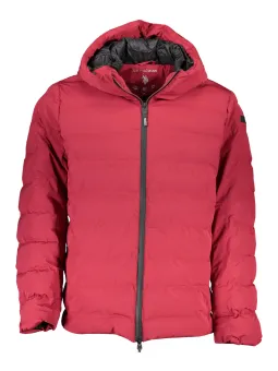 "US Polo Rote Kapuzenjacke – Sportlich & Stilvoll"