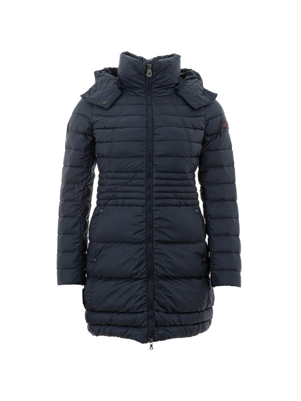 Jackets & Coats Chic Blue Polyamide Jacket for Women 1.000,00 € 8053501250599 | Planet-Deluxe