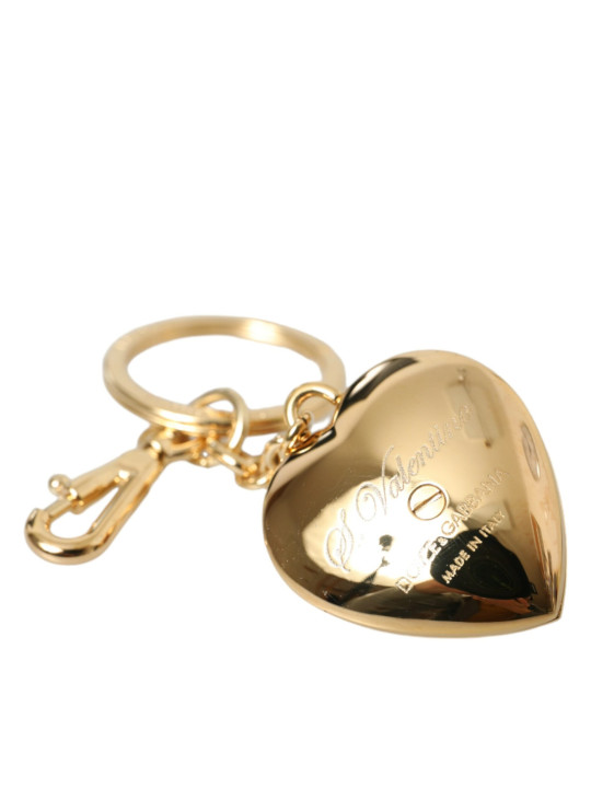 Keychains Metallic Gold Brass Heart Floral Pendant Keychain Keyring 450,00 € 8056305046801 | Planet-Deluxe