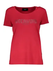 "SCERVINO STREET Startseite im Sale | SCERVINO STREET DAMEN KURZARM T-SHIRT ROT online kaufen"|Planet-Deluxe