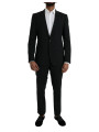 Suits Black Wool MARTINI Formal 2 Piece Suit 3.800,00 € 8051124603266 | Planet-Deluxe