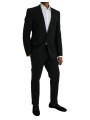 Suits Black Wool MARTINI Formal 2 Piece Suit 3.800,00 € 8051124603266 | Planet-Deluxe