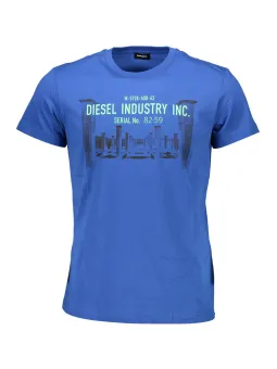 Diesel SEFY-T-DIEGO Blau Comfort T-Shirt - Bequem & Stylisch