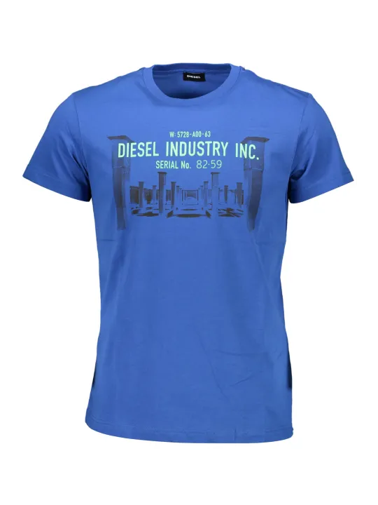 "Diesel T-Shirts im Sale | Diesel SEFY-T-DIEGO_BLU_8II Blau online kaufen"|Planet-Deluxe