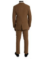 Suits Brown Cashmere 2 Piece Single Breasted Suit 27.550,00 € 7333413003379 | Planet-Deluxe