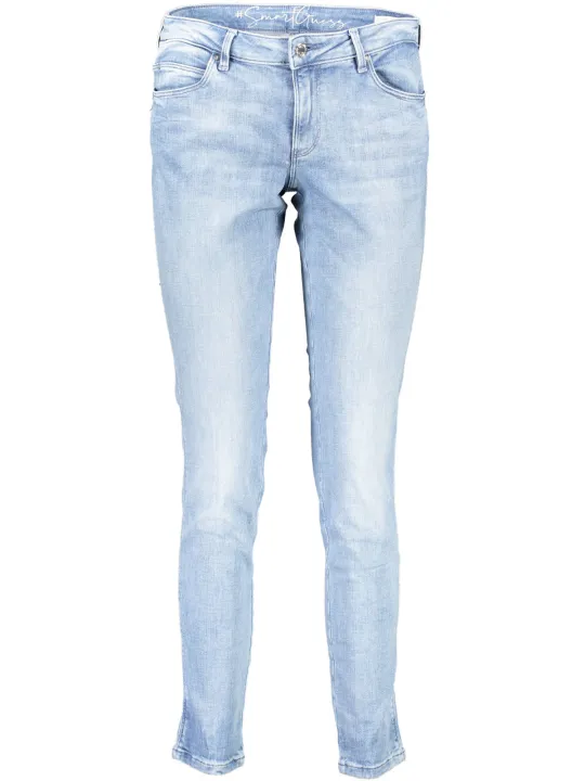 "GUESS JEANS Jeans im Sale | GUESS Bio-Jeans Azurro Skinny Mid online kaufen"|Planet-Deluxe