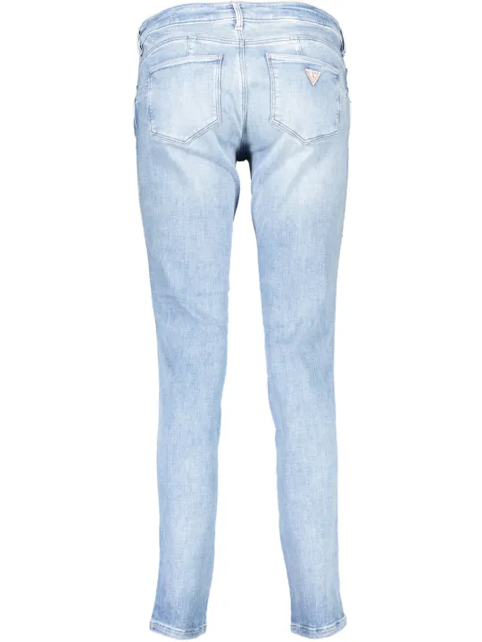 "GUESS JEANS Jeans im Sale | GUESS Bio-Jeans Azurro Skinny Mid online kaufen"|Planet-Deluxe