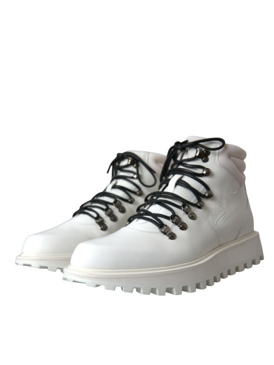 Boots White Vulcano Trekking Men Ankle Boots Shoes 2.210,00 € 8059226594581 | Planet-Deluxe