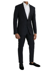 Suits Dark Blue Wool NAPOLI Formal 2 Piece Suit 5.380,00 € 8054319342636 | Planet-Deluxe