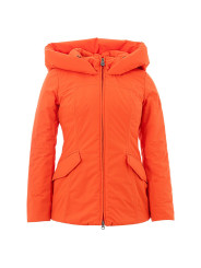 Jackets & Coats Elegant Orange Polyester Jacket for Women 1.240,00 € 8052794342097 | Planet-Deluxe