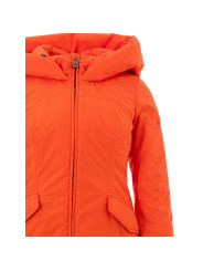 Jackets & Coats Elegant Orange Polyester Jacket for Women 1.240,00 € 8052794342097 | Planet-Deluxe