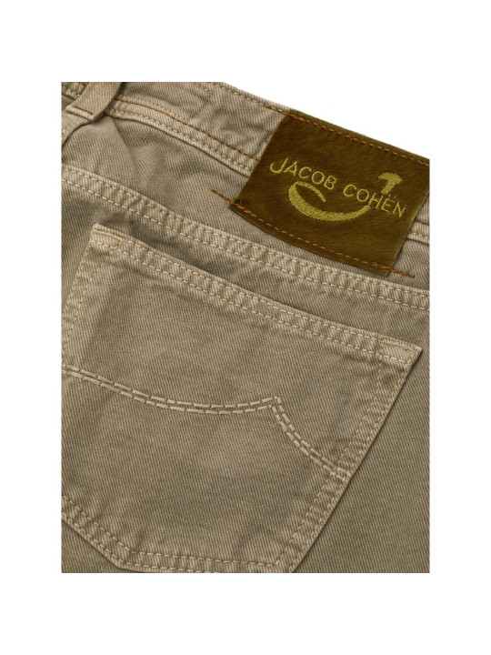 Jeans & Pants Jacob Cohen Premium Brown Cotton Pants 620,00 € 8053632662797 | Planet-Deluxe