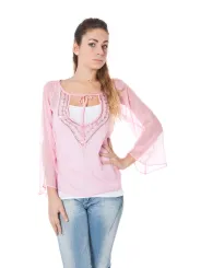 "PHARD Startseite im Sale | PHARD LANGARM-T-SHIRT ROSA FRAU online kaufen"|Planet-Deluxe