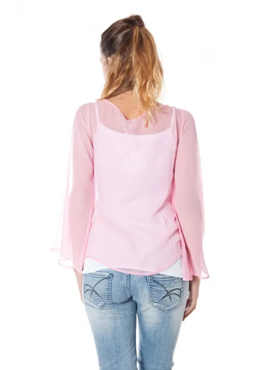"PHARD Startseite im Sale | PHARD LANGARM-T-SHIRT ROSA FRAU online kaufen"|Planet-Deluxe